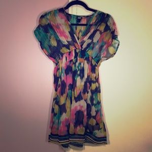 H&M Multicolor Sheer Top